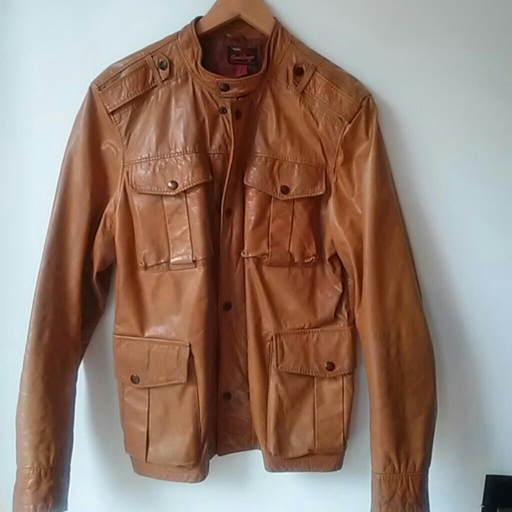 Bomb Boogie woman Made in Italy leather Jacket
